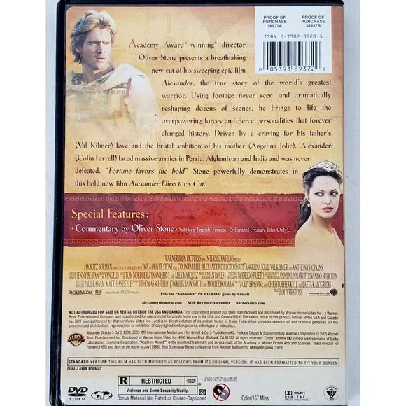 Alexander (2004 Film) War/Adventure [DVD] - Picture 3 of 3